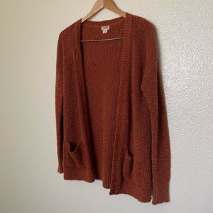 Target Mossimo Cardigan burnt orange